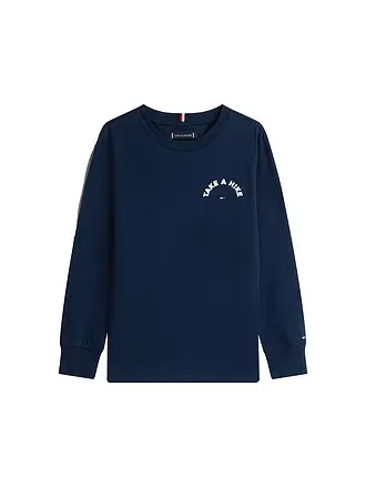 TOMMY HILFIGER | Jungen Langarmshirt | dunkelblau